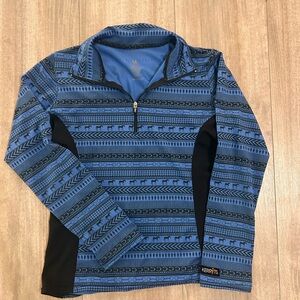 Kids Kerrit’s medium 1/8 long sleeve riding shirt